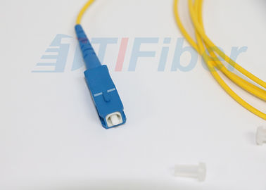 FTTH 네트워크 2.0mm SC/APC를 위한 싱글모드 심플렉스 LSZH 광섬유 접속 코드