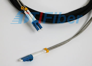 DLC/PC FTTA 네트워크를 위한 이중 옥외 광섬유 접속 코드 7.0 Mm