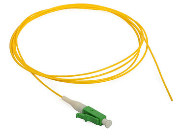 LC/APC 0.9mm 광섬유 Pigatil 잠바 싱글모드 네트워크 PVC