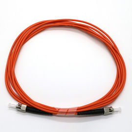 ODM 연결관 광섬유 접속 코드 단일 모드 ST-ST SX DX 주황색 색깔 잠바