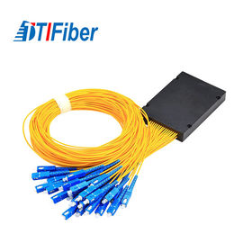 FTTX 체계 광섬유 오디오 케이블 쪼개는 도구 SC/UPC 1x32 소형 PLC 연결기
