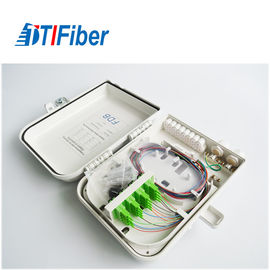 잘 고정된 FDB FTTH 16 핵심 쪼개는 도구 광섬유 배급 상자 옥외 PLC