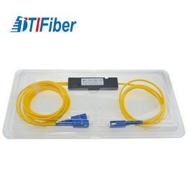 FBT 1X2 2x2 광섬유 쪼개는 도구 PLC 1310/1550nm 0.9mm 아BS는 FTTX 체계를 위해 타자를 칩니다