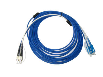 ST/UPC - ST 파랑, LSZH 재킷을 가진 실내 기갑 광섬유 접속 코드