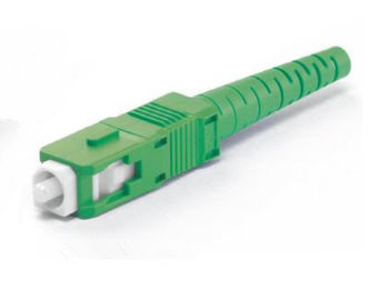이중 광섬유 연결관, 시험을 위한 녹색 SC APC 섬유 연결관