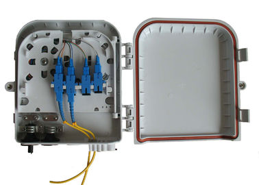1×8 PLC 쪼개는 도구 옥외 광섬유 배급 상자 고 영향도 플라스틱