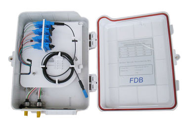 16의 FTTH 하락 광섬유 배급 상자, 잘 고정된 PLC 쪼개는 도구 배급 상자