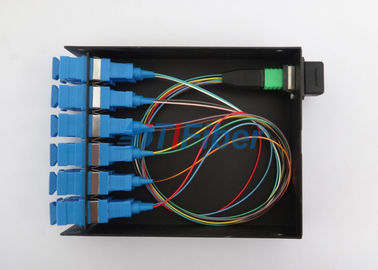 MPO 카세트를 위한 SC 광섬유 접속 코드 12 섬유에 MPO