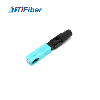 SC / UPC SC / APC 기계적 FTTH 광섬유 빠른 연결기 빨리 집회