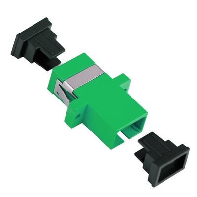 단일모드 단순한 SX SC 섬유 광 적응 접속기 세라믹 재료