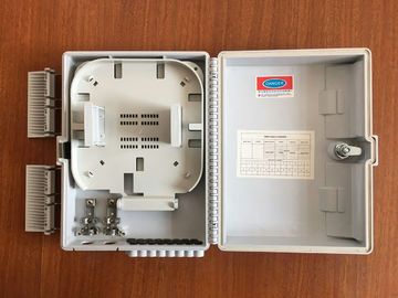 FTTH 1x8 lgx 쪼개는 도구, ISO 승인을 가진 잘 고정된 광섬유 배급 상자