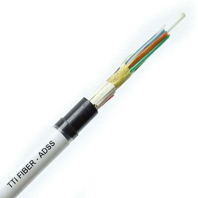 FTTH FTTX 옥외 ADSS 단일 외피 이중 외피 경간 8심 12심 24심 48심 광섬유 케이블