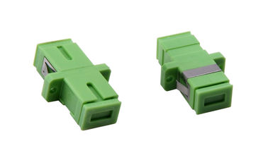 근거리 통신망의 낮은 삽입 손실을 위한 녹색 싱글모드 SC APC 광학 섬유 케이블 접합기
