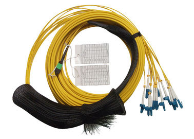 2core MPO – 0.9mm 3.0mm 섬유 케이블을 가진 SC 광섬유 접속 코드