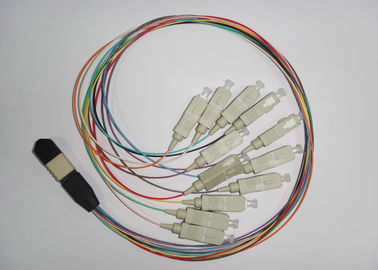 자료 전송 PC, UPC MPO SC 연결관을 가진 단순한 광섬유 접속 코드