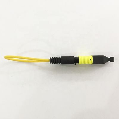 / Apc 두 부분으로 된 Pvc 9/125 단일모드 광섬유가 되돌린 눈 되돌림 Lc / Upc 또는 Lc